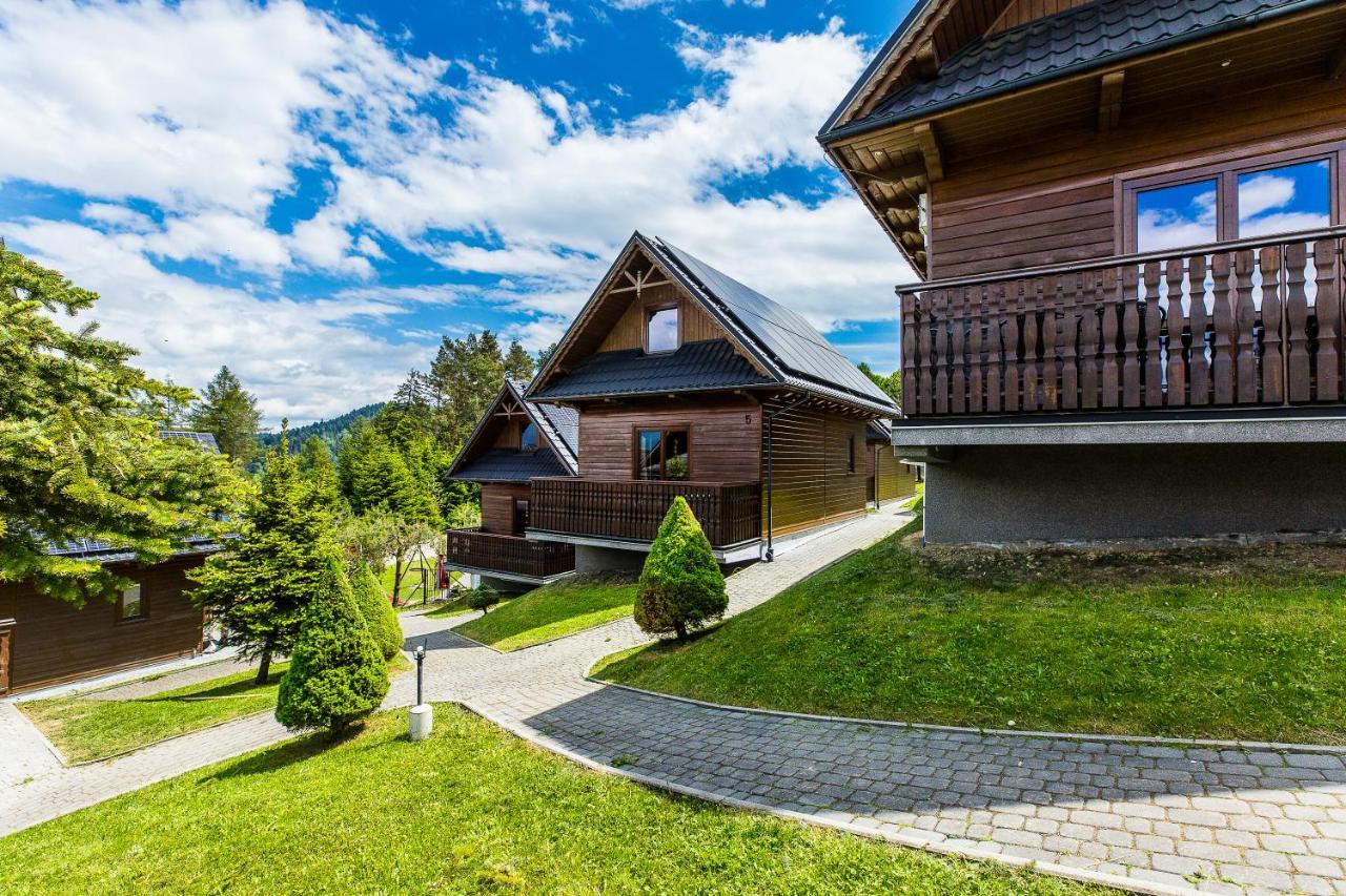 Mergen Bike & Ski Resort ニエジツァ・ザメク エクステリア 写真